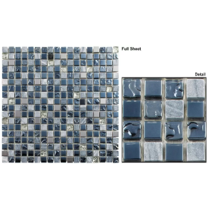 Starry Night - mixed tile